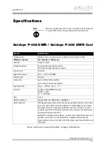 Preview for 13 page of Allied Vision Technologies Goldeye CL-008 SWIR Technical Manual