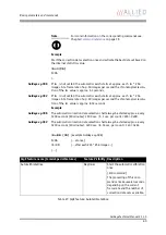 Preview for 60 page of Allied Vision Technologies Goldeye CL-008 SWIR Technical Manual