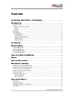 Preview for 3 page of Allied Vision Technologies Prosilica GB1380 Technical Manual