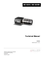 Preview for 1 page of Allied Vision Technologies Prosilica GC1290 Technical Manual