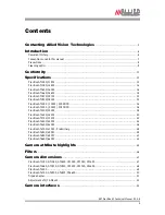 Preview for 3 page of Allied Vision Technologies Prosilica GT1290 Technical Manual