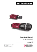 Allied Vision Technologies VT Prosilica GX2300 Technical Manual preview