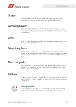 Preview for 27 page of Allied Vision Alvium G5 Heat Sink Kit User Manual