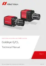 Allied Vision Goldeye CL-033 SWIR Technical Manual preview