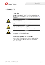 Preview for 4 page of Allied Vision Goldeye CL Series Technical Manual