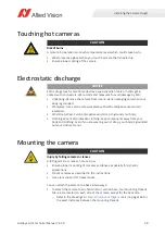 Preview for 38 page of Allied Vision Goldeye CL Series Technical Manual