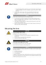 Preview for 39 page of Allied Vision Goldeye CL Series Technical Manual