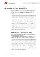 Preview for 161 page of Allied Vision Goldeye CL Series Technical Manual