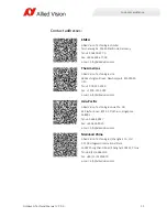 Preview for 21 page of Allied Vision Goldeye G Technical Manual