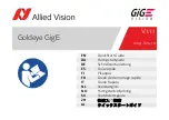 Preview for 1 page of Allied Vision Goldeye GigE Quick Start Manual