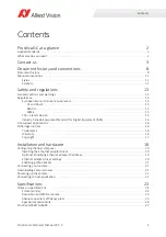 Preview for 4 page of Allied Vision Prosilica gc1290c Technical Manual