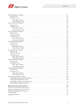 Preview for 5 page of Allied Vision Prosilica GX1050 Technical Manual