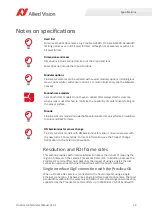 Preview for 23 page of Allied Vision Prosilica GX1050 Technical Manual