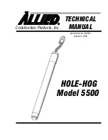 Allied 5500 Technical Manual preview