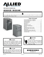 Preview for 1 page of Allied 80G2UHE Service Manual