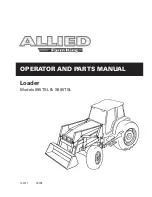 Preview for 1 page of Allied 995 TSL Operator And Parts Manual