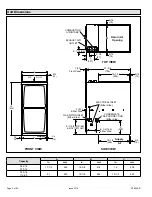 Preview for 2 page of Allied A96DF1E Installation Instructions Manual