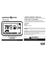 Allied Comfort Sync Homeowner'S Manual preview