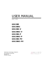 Allied GB1380 User Manual preview