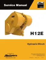 Allied H12E Service Manual preview
