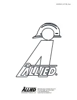 Preview for 40 page of Allied HO-PAC 700B Safety, Operation, Maintenance And Parts