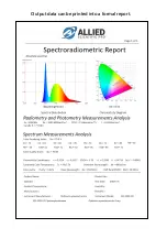 Предварительный просмотр 12 страницы Allied SRI-2000-UV User Manual