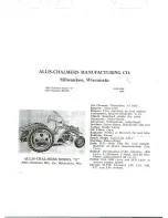 Preview for 2 page of Allis-Chalmers G Service Manual