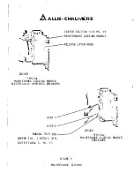 Preview for 13 page of Allis-Chalmers LA-1600 Instruction Book