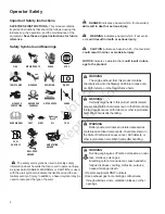 Preview for 4 page of Allis-Chalmers YT9500 series Operator'S Manual