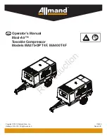 Предварительный просмотр 1 страницы Allmand Maxi-Air MA375-DP T4F Operator'S Manual