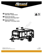 Preview for 1 page of Allmand MAXI-HEAT 1M BTU Operator'S Manual