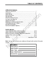 Preview for 2 page of Allmand Maxi-Heat Series Operator And Parts Manual