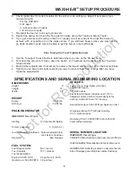 Preview for 8 page of Allmand Maxi-Heat Series Operator And Parts Manual