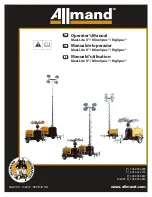 Предварительный просмотр 1 страницы Allmand Maxi-Lit II Operator'S Manual