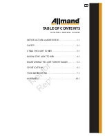 Предварительный просмотр 3 страницы Allmand Maxi-Lit II Operator'S Manual