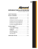 Предварительный просмотр 5 страницы Allmand Maxi-Lit II Operator'S Manual