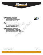 Allmand Maxi-Lite II Installation Instructions Manual предпросмотр