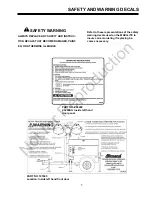 Предварительный просмотр 5 страницы Allmand MAXI-LITE ML 20 EX Operator'S Manual