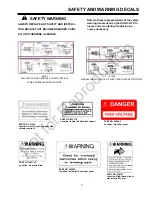 Preview for 5 page of Allmand NIGHT-LITE PRO V Series Operator'S Manual