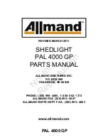 Предварительный просмотр 21 страницы Allmand PAL 4000 GP Operator'S Manual