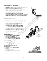 Предварительный просмотр 8 страницы Allmand TLB 220 Operator'S Manual