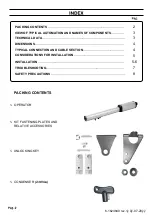 Предварительный просмотр 10 страницы Allmatic AX-222 Technical Installation Manual