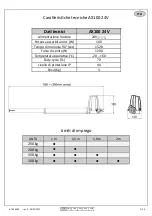 Предварительный просмотр 3 страницы Allmatic AX100 24V Manual