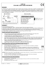 Preview for 3 page of Allmatic B.RO 44 Series Quick Start Manual