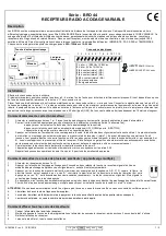 Preview for 5 page of Allmatic B.RO 44 Series Quick Start Manual