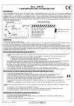 Preview for 9 page of Allmatic B.RO 44 Series Quick Start Manual