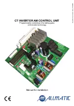 Preview for 1 page of Allmatic CT INVERTER AM Manual For Installation