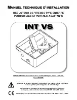 Предварительный просмотр 25 страницы Allmatic INT VS Technical Installation Manual