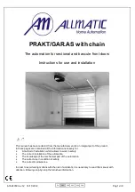 Preview for 11 page of Allmatic PRAKT/GAR.AS 120 Instructions For Use And Installation