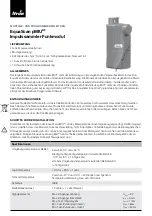 Предварительный просмотр 1 страницы Allmess ITRON EquaScan pMIURF Assembly And Programming Instructions